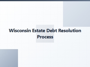 Wisconsin Estate Debt Resolution Process